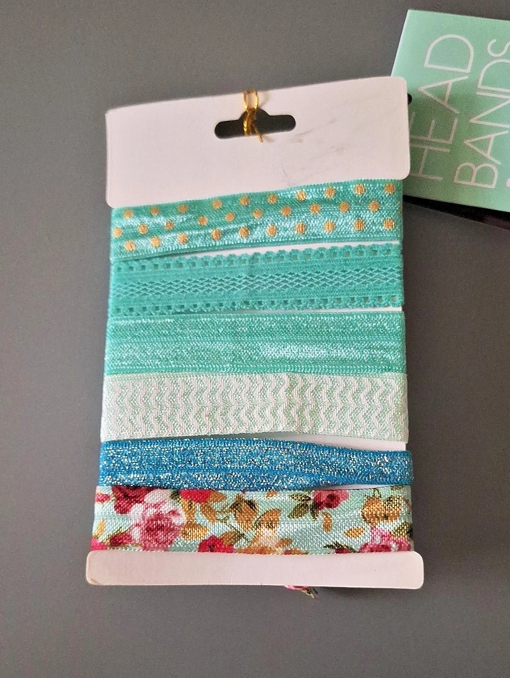 Headbands of Hope Hair Tie Set Green & Multicolor